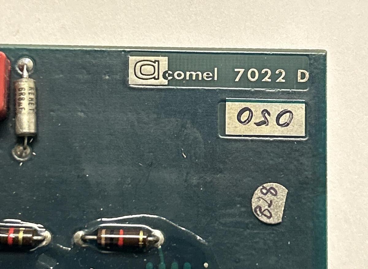 Used COMEL,7022D,CIRCUIT BOARD