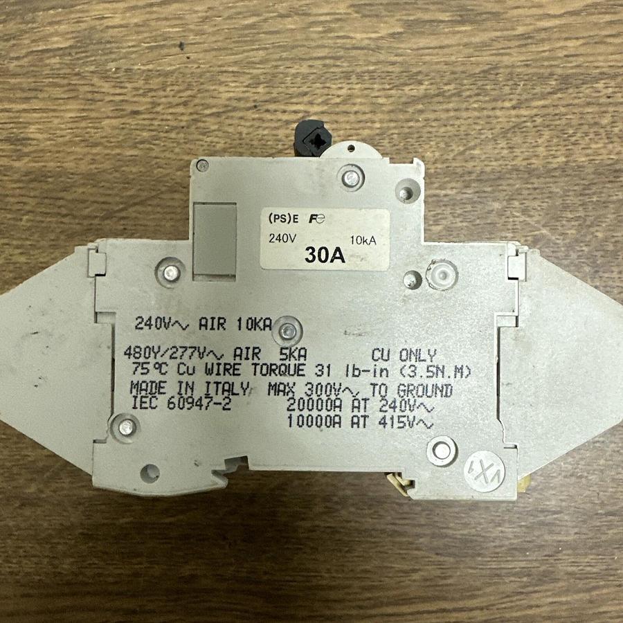 Used Merlin Gerin,C30A,Circuit Breaker