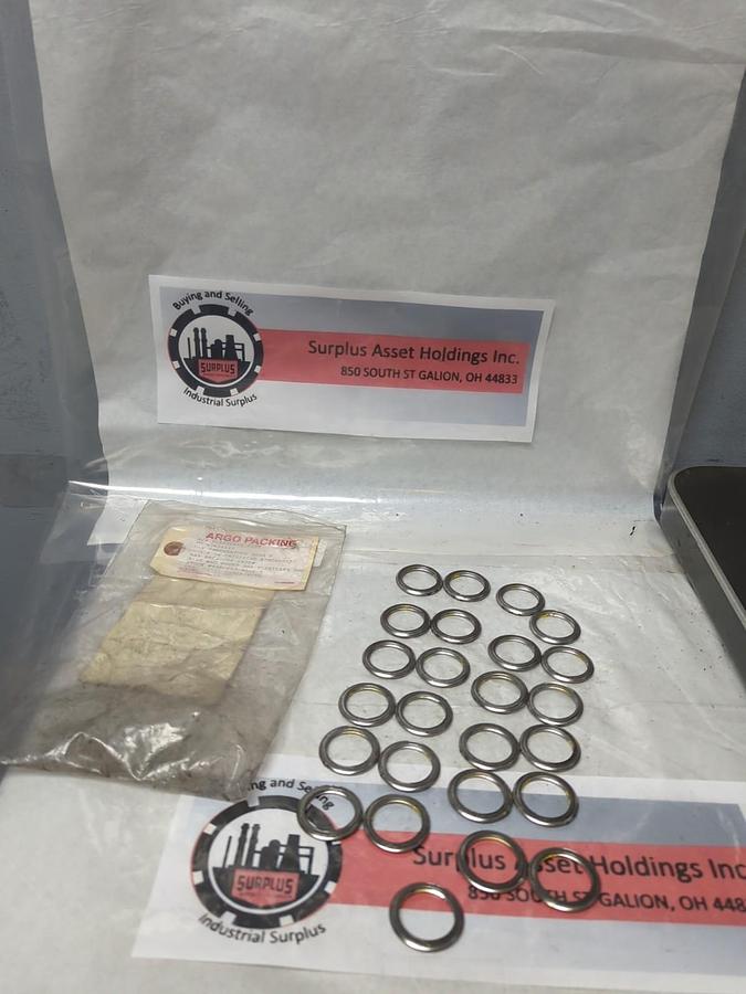 ARGO PACKING,0634445,FLEX CARB GASKET LOT OF 25 NOS
