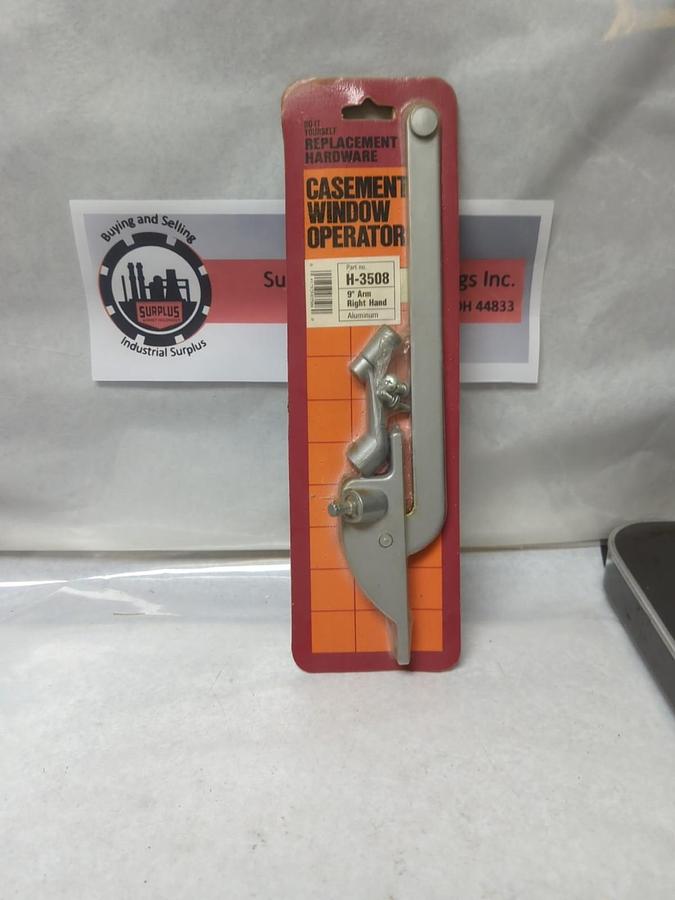 PRIMELINE PARTS CO.,H-3508,CASEMENT WINDOW OPERATOR 9 IN ARM RT. HAND NOS