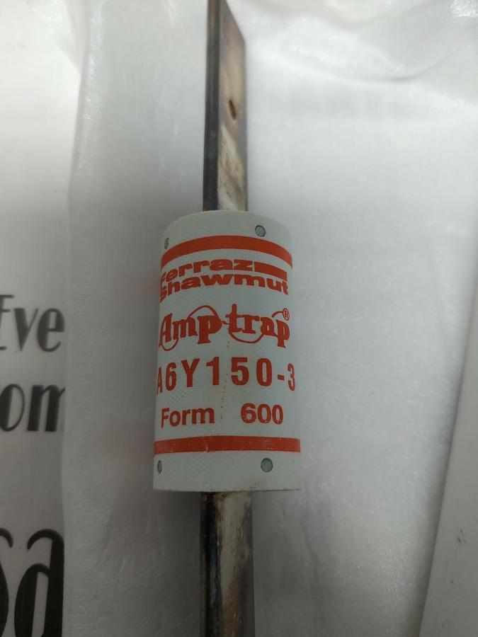 FERRAZ SHAWMUT,A6Y150-3,AMP-TRAP  150 AMP SPECIAL PURPOSE FUSE NOS