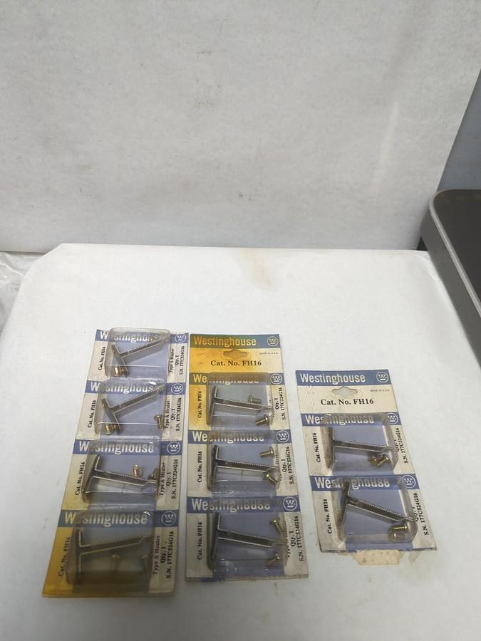 WESTINGHOUSE,FH16,THERMAL OVERLOAD HEATER ELEMENT LOT OF 9 NOS