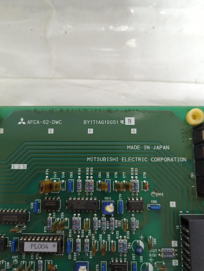 Used MITSUBISHI,AFCA-02-DWC,CONTROL BOARD PRE-OWNED