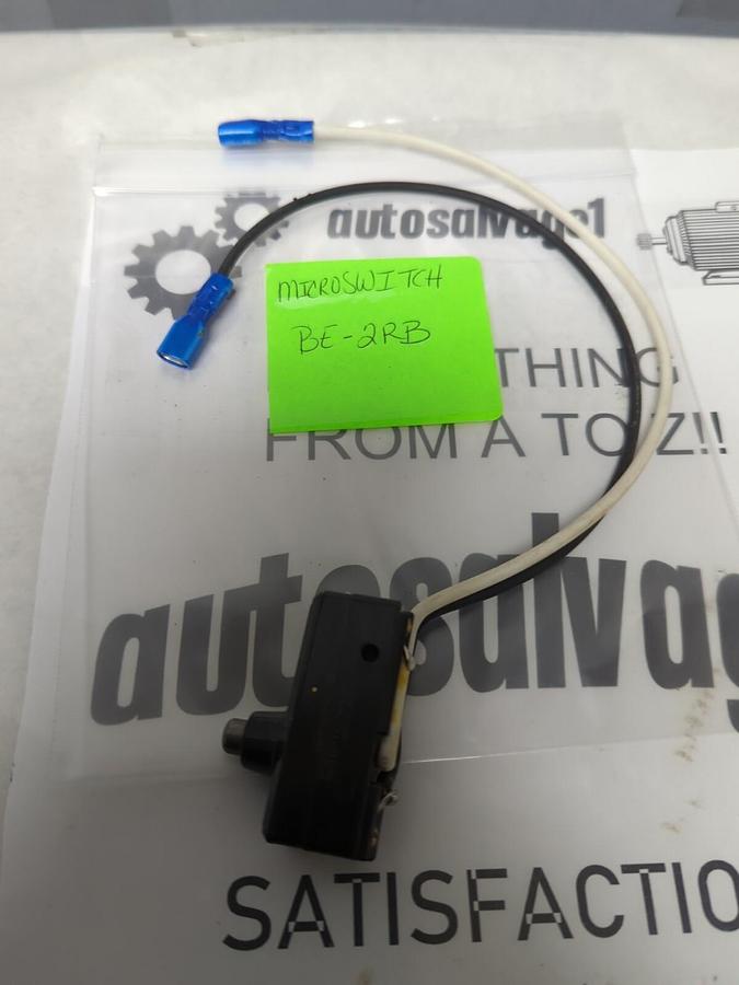 MICROSWITCH,BE-2RB,SNAP ACTION SWITCH 25A 125/250VAC NOS