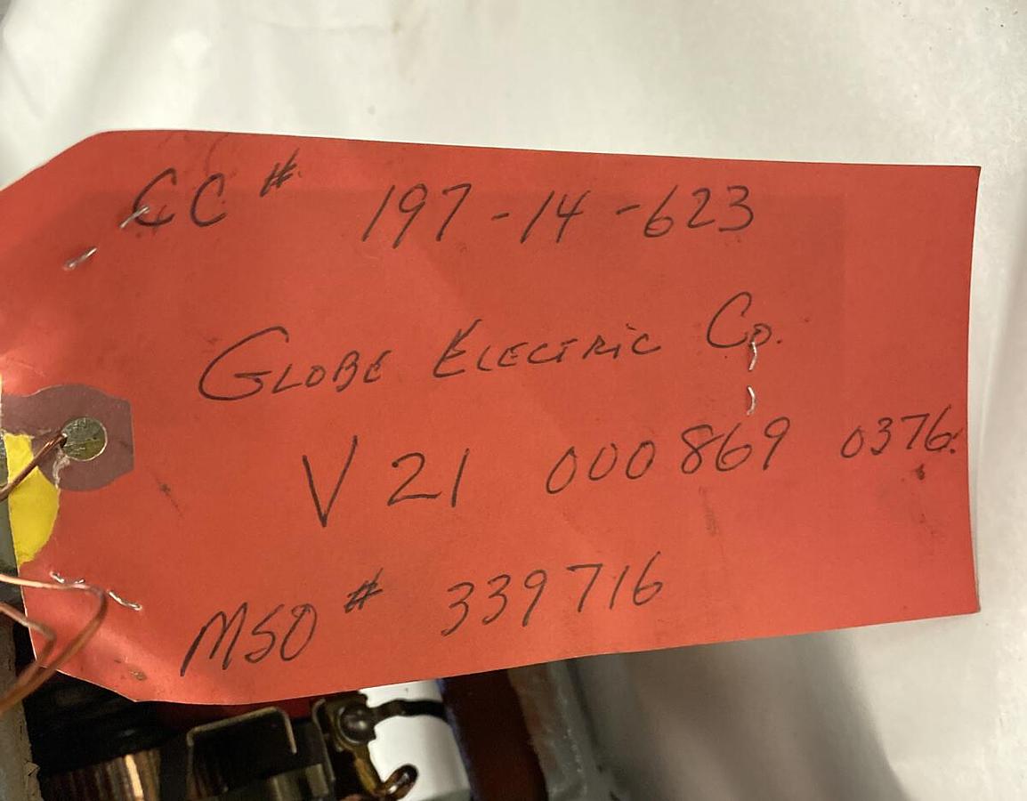 Used General Electric,5CD142EA019B017,DC Motor 2HP 1750 240VDC Frame CDL182AT