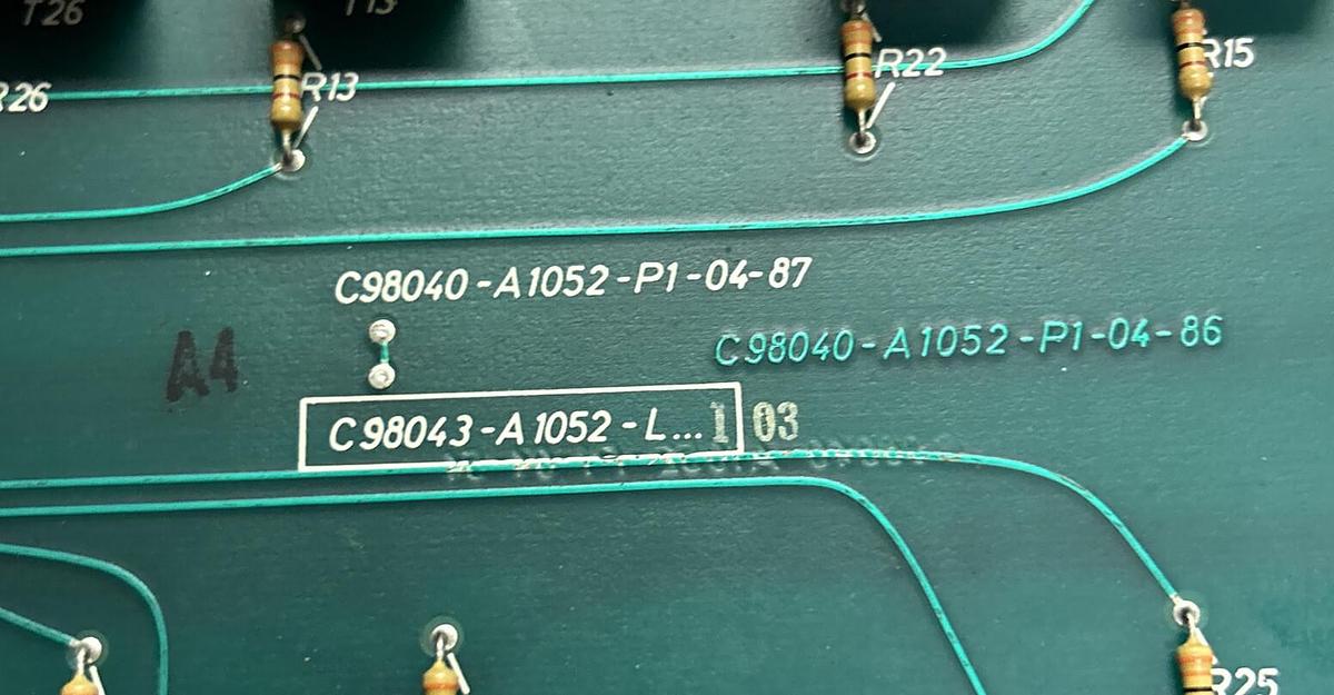 Used SIEMENS,C98040-A1052-P1-04-87,PC DRIVE BOARD