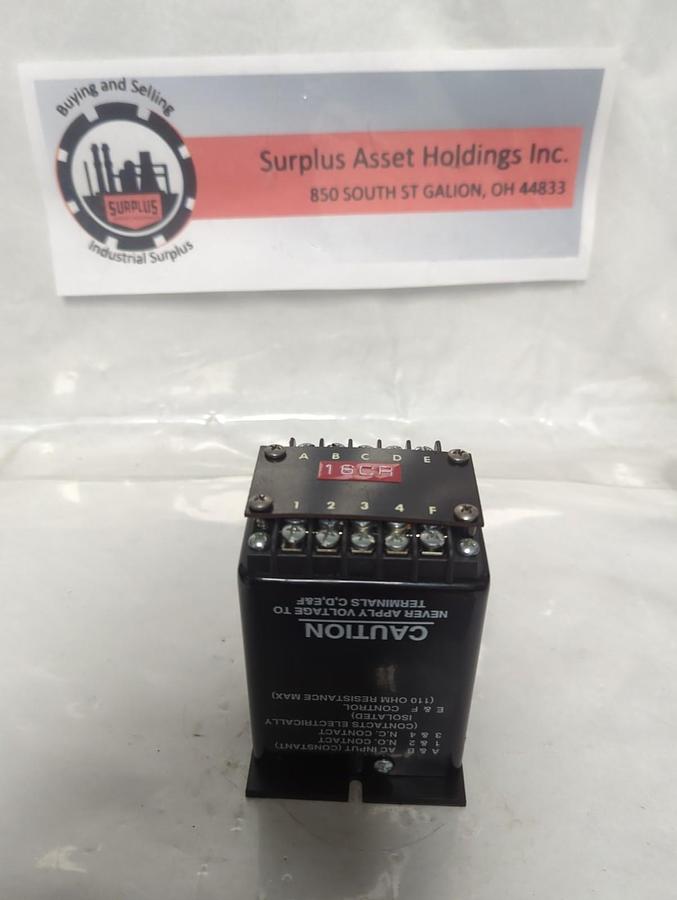 Used KANSON,1213,RESISTIVE SENSITIVE RELAY PRE-OWNED