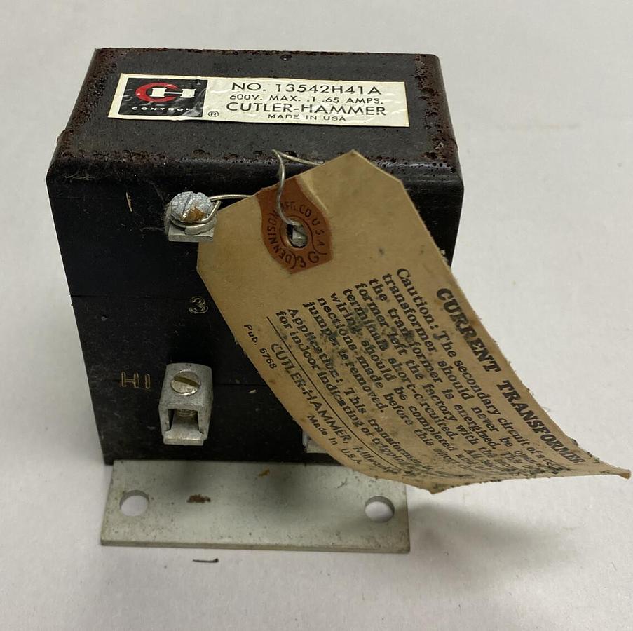 Cutler-Hammer,13542H41A,Current Transformer 600V NOS
