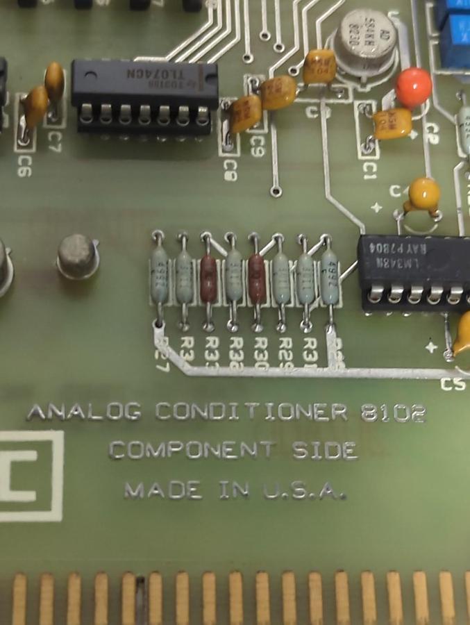 Used EMC,8102,ANALOG CONDITIONER CARD ASSEMBLY PRE-OWNED
