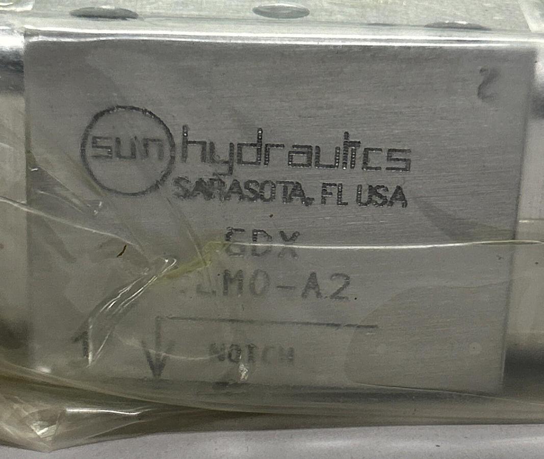 SUN HYDRAULICS,GDX0LM0-A2,CHECK VALVE NOS