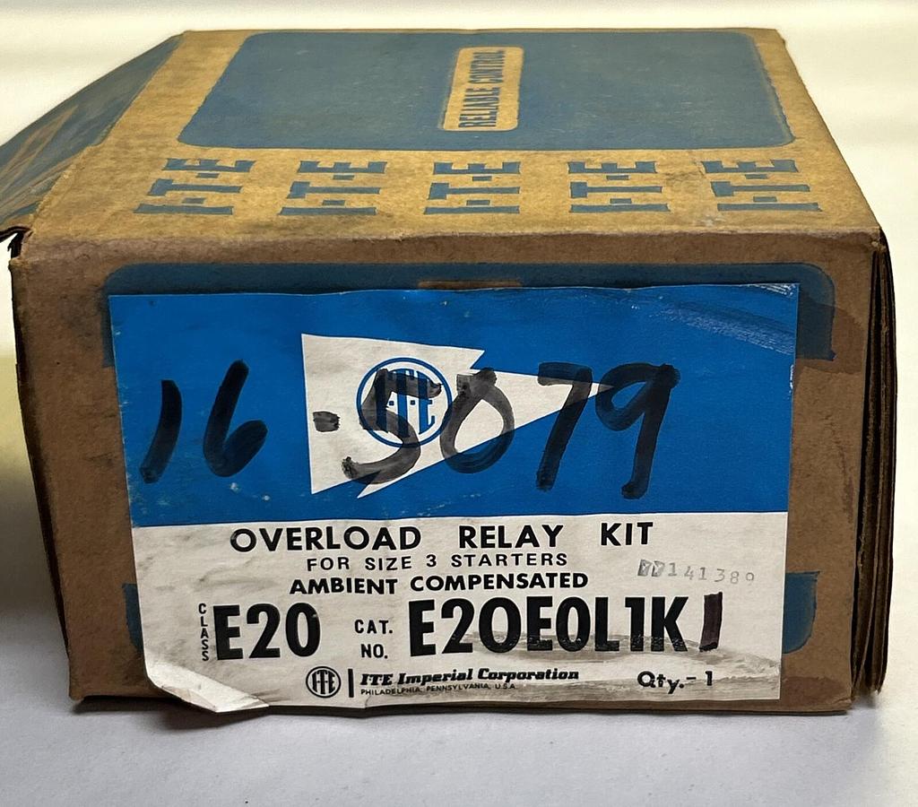 ITE,E20E0L1K1,OVERLOAD RELAY KIT NOS