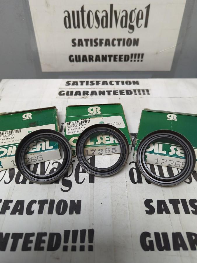 CHICAGO RAWHIDE,17265,OIL SEALS 1.75 IN X 2.374 IN LOT OF 3 NOS