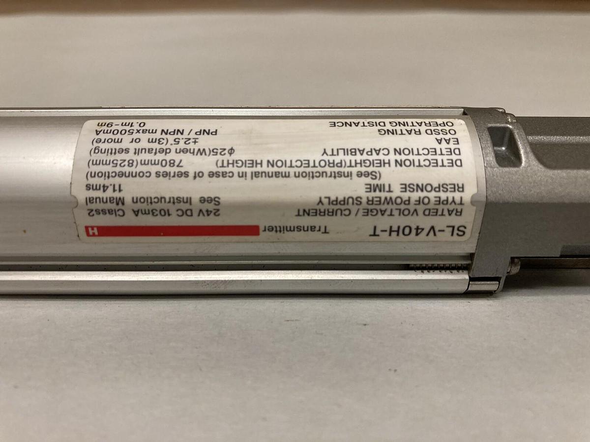 Used Keyence Sensor,SL-V40H-T,Light Curtain Transmitter 780MM 24V