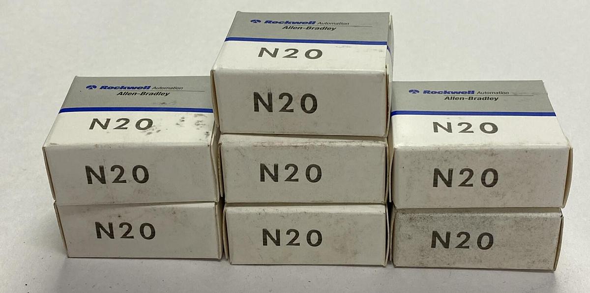 ALLEN BRADLEY,N20,OVERLOAD RELAY HEATER ELEMENT LOT OF 7 NOS