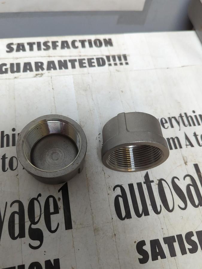 UNBRANDED,MB-304,PIPE END CAP 150-1-1/2  LOT OF 2 NOS