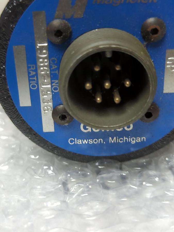 MAGNETEC GEMCO,1986-1536,ROTARY RESOLVER MFG. CODE GP MISSING BOX