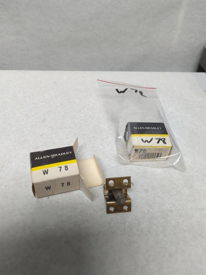 ALLEN BRADLEY,W78,THERMAL OVERLOAD HEATER ELEMENT LOT OF 2 NOS