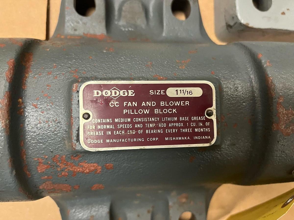 Used DODGE,1-11/16,CC FAN AND BLOWER PILLOW BLOCK