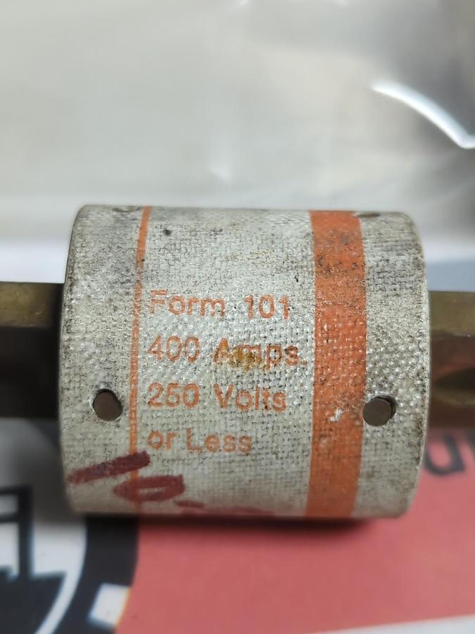 Used GOULD SHAWMUT,A25X400,TYPE 4 FUSE 400 AMP LOT OF 2 PRE-OWNED