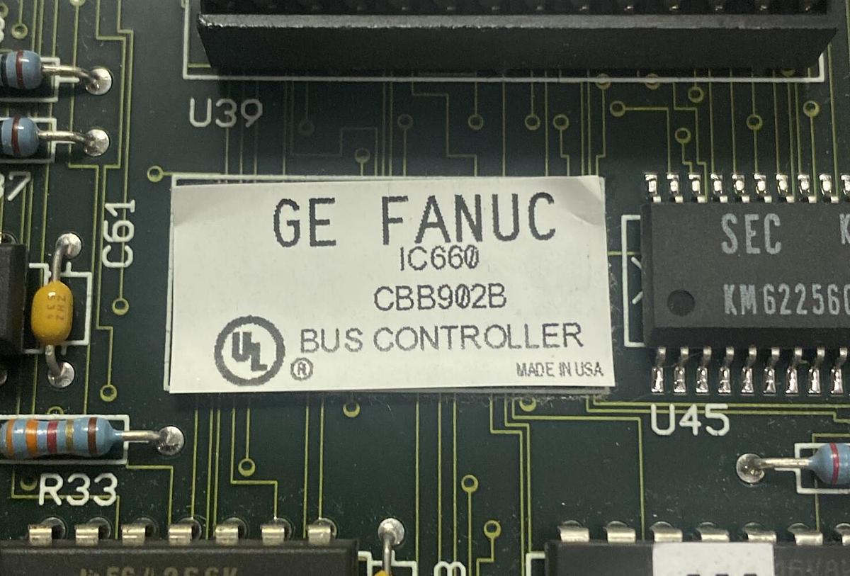 Used GE FANUC,IC660CBB902B,BUS CONTROLLER REFURBISHED