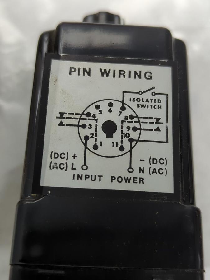 Used MACROMATIC,SS-51622-05B,TIME DELAY OFF RELAY 10 AMP 120 VAC/DC PRE-OWNED