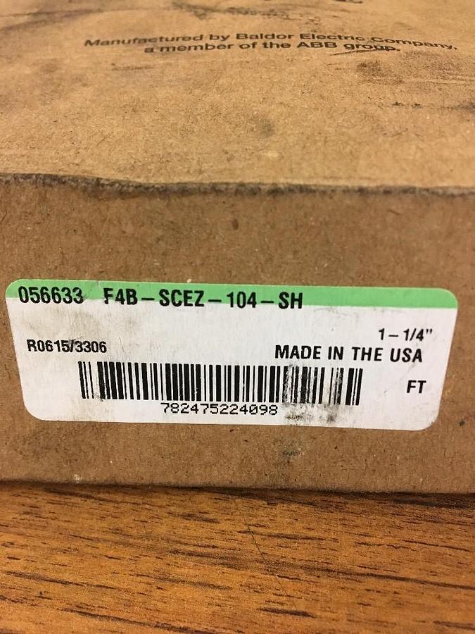 BALDOR DODGE,F4B-SCEZ-104-SH,WASHDOWN BALL BEARING NOS
