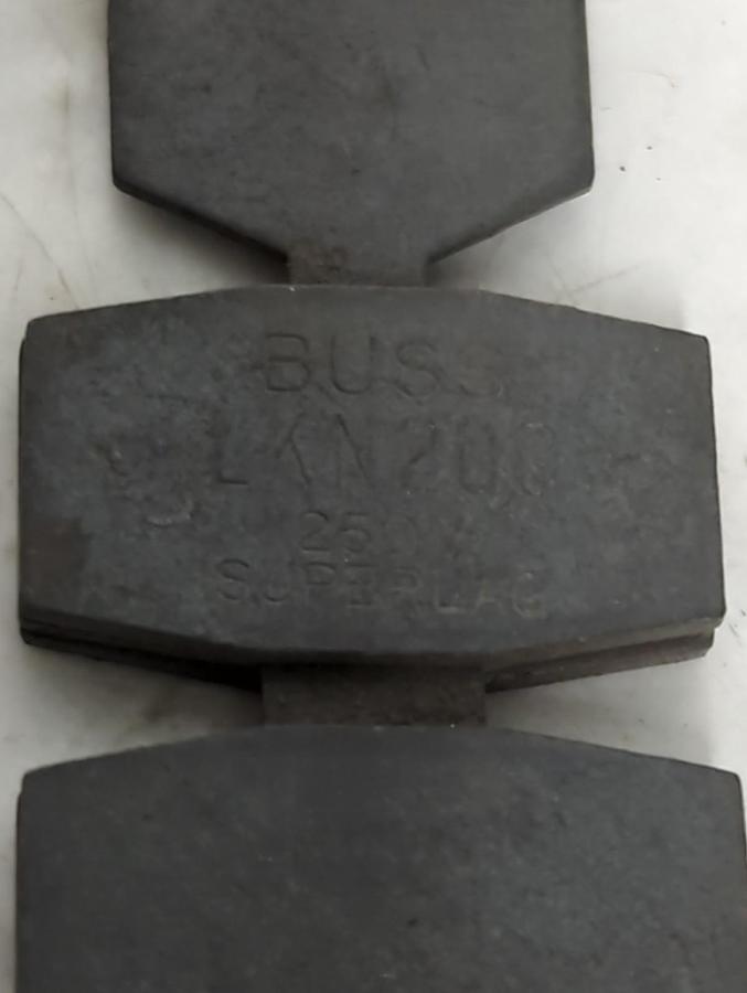 BUSSMANN,LKN200,SUPER LAG RENEWAL LINKS250 VOLT 5 PIECE BOX NOS