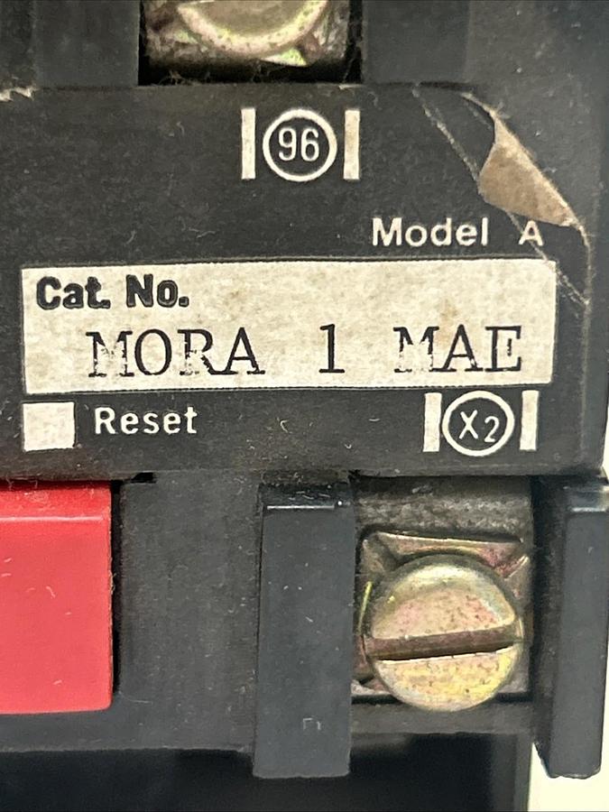 Used WESTINGHOUSE,MORA1MAE,MODULAR OVERLOAD RELAY 25A 600V