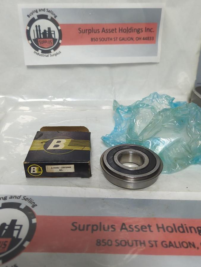 BEARINGS LIMITED,6306 2RSNR,BALL BEARING WITH SNAP RING NOS