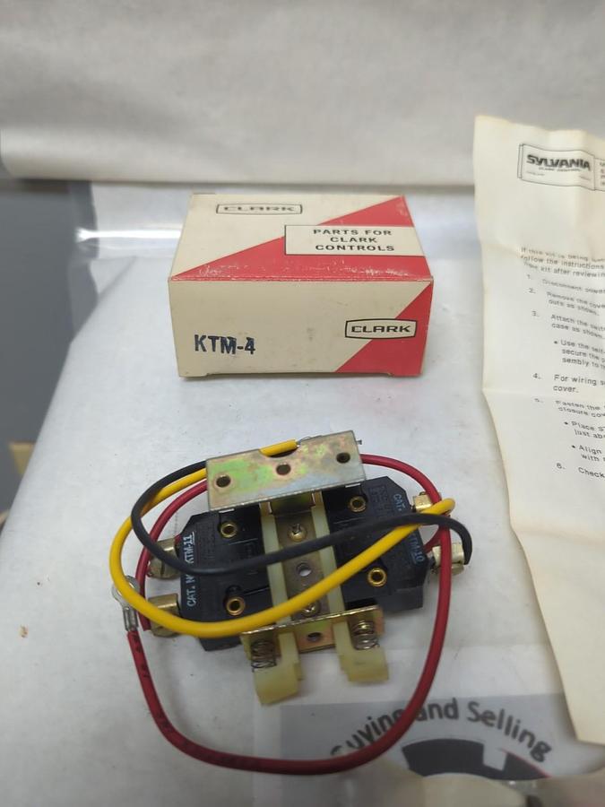 CLARK,KTM-4,PUSHBUTTON START/STOP ASSEMBLY NOS