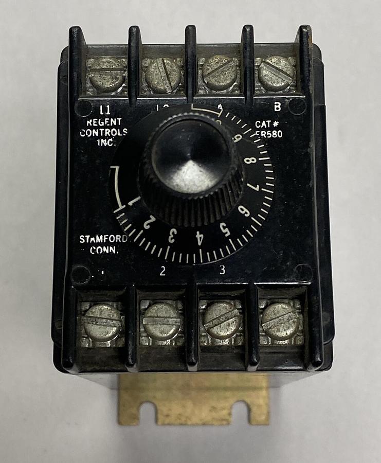 Used Regent Controls Inc.,ER580,Solid State Sensitive Relay
