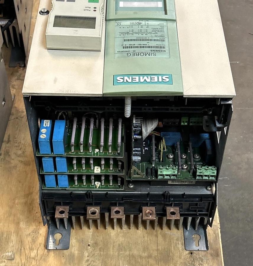 Used SIEMENS,6RA7031-6FV62-0-Z,SIMOREG DC-MASTER DRIVE 480V
