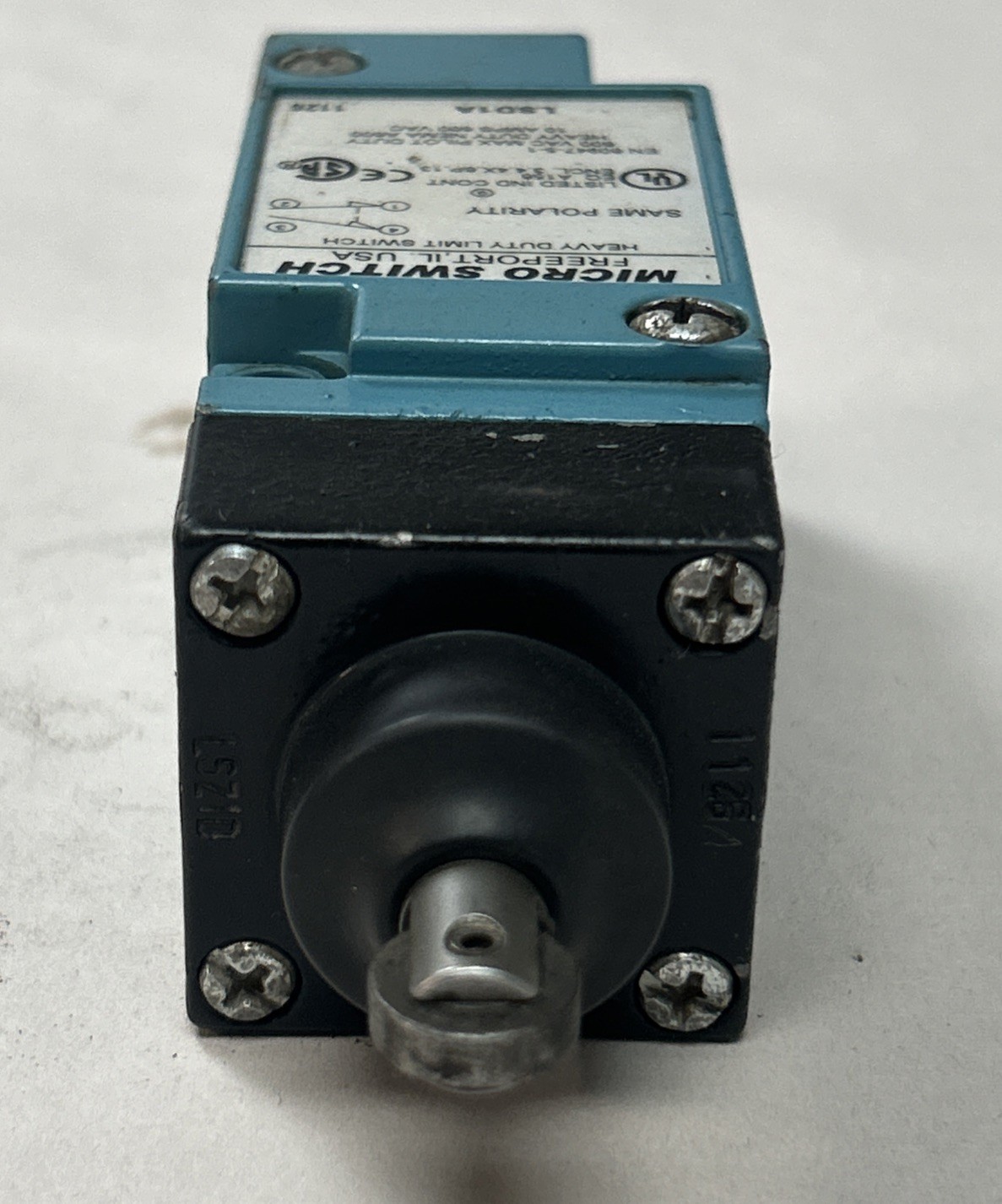 Used HONEYWELL MICRO SWITCH,LSD1A,HEAVY DUTY LIMIT SWITCH