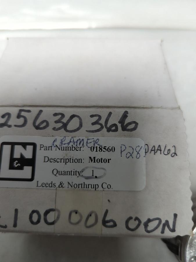 CRAMER,P28PAA62,MOTOR TYPE 117 NOS