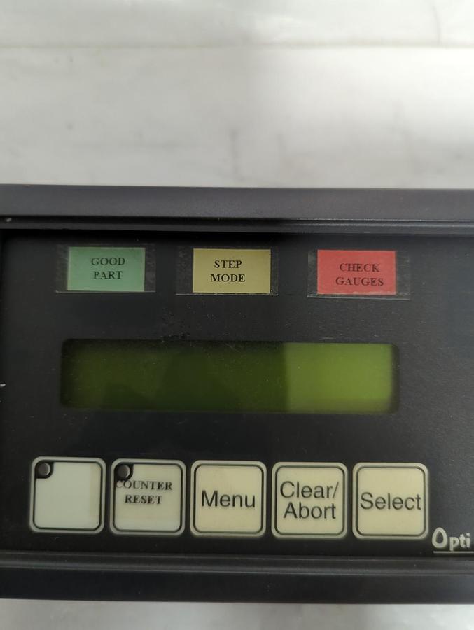 Used OPTIMATION,OP-1510,OPERATOR TERMINAL 8-30VDC PRE-OWNED
