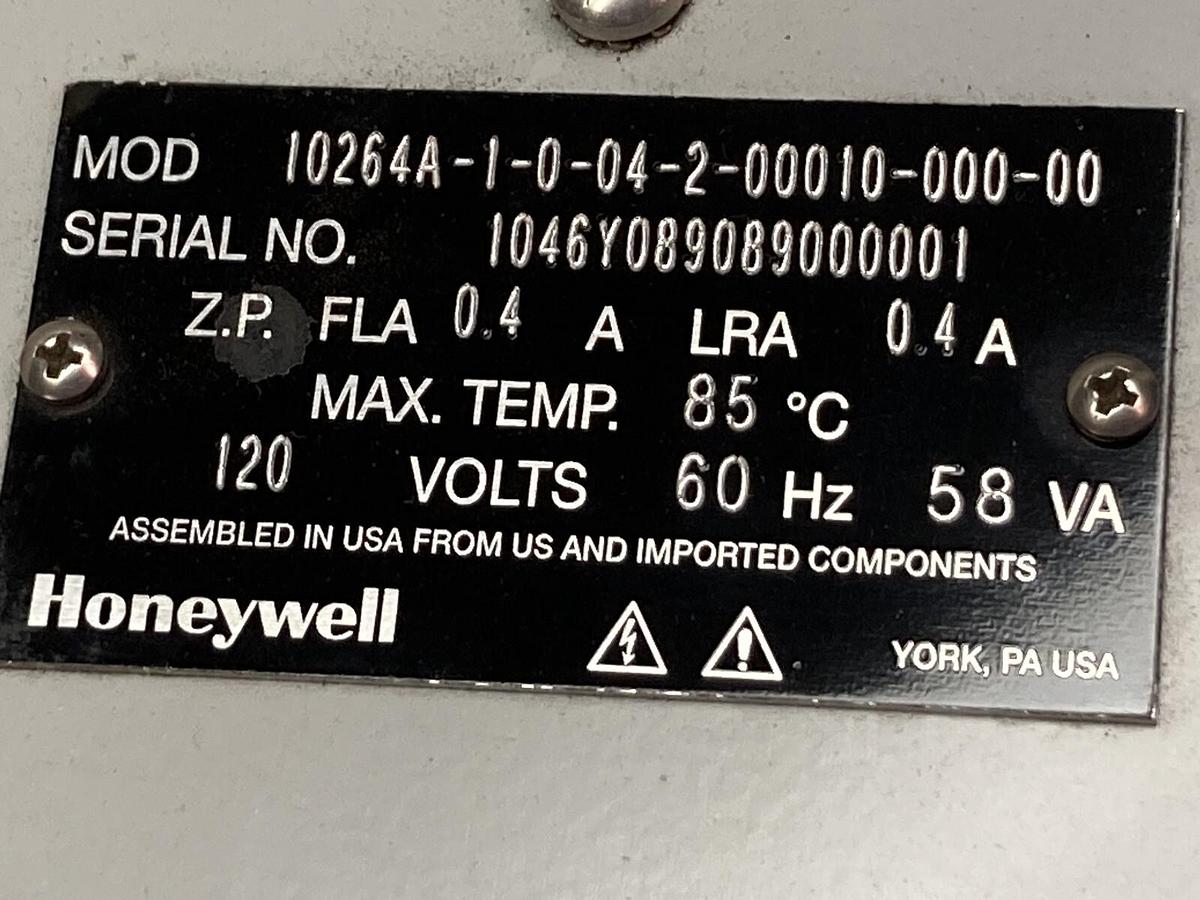 Used Honeywell,10264A-1-0-04-2-00010-000-00,Electric Actuator 120V 60Hz 58VA