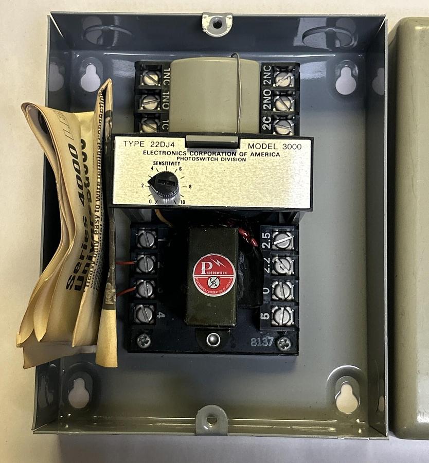 PHOTOSWITCH,60-1480,CONTROL BASE W/ ENCLOSURE NOS