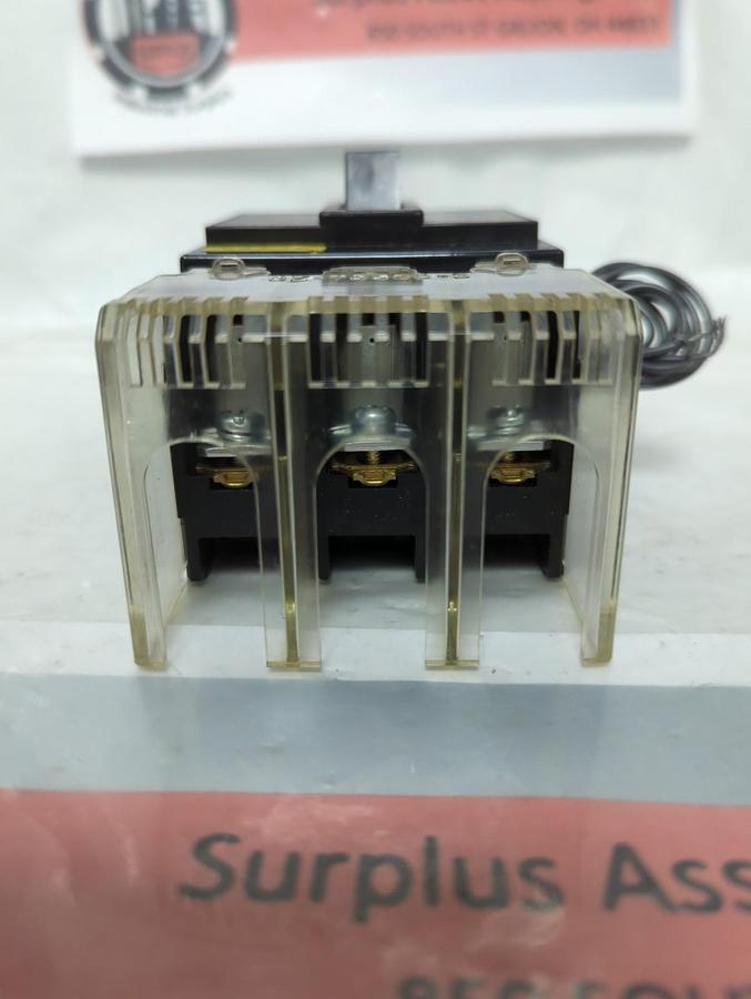 Used FUJI,BB3BEB-050,CIRCUIT BREAKER 50 AMP 3-POLE PRE-OWNED