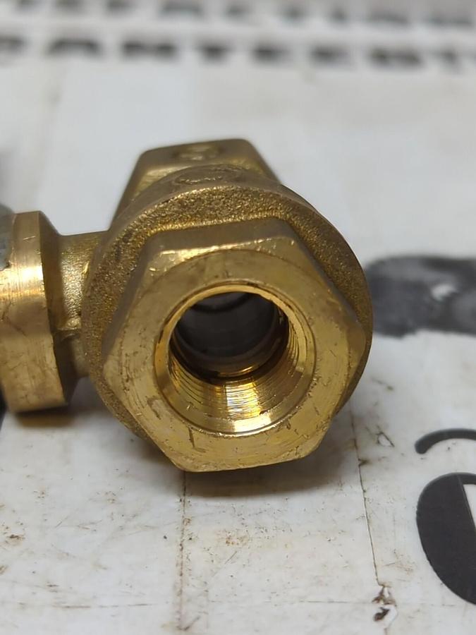 LEGEND,T-1001,600 WOG 5G BRS 1/4 INCH BALL VALVE NOS