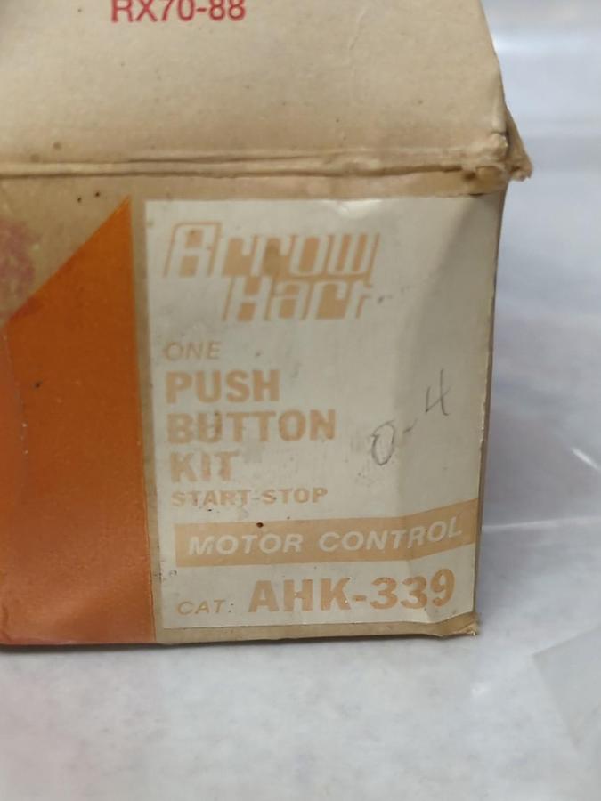 ARROW HART,AHK-339,PUSHBUTTON KIT START/STOP NOS