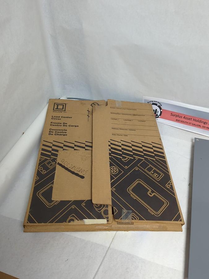 Used SQUARE D,QOC20U100S,LOAD CENTER COVER ASSEMBLY NOS