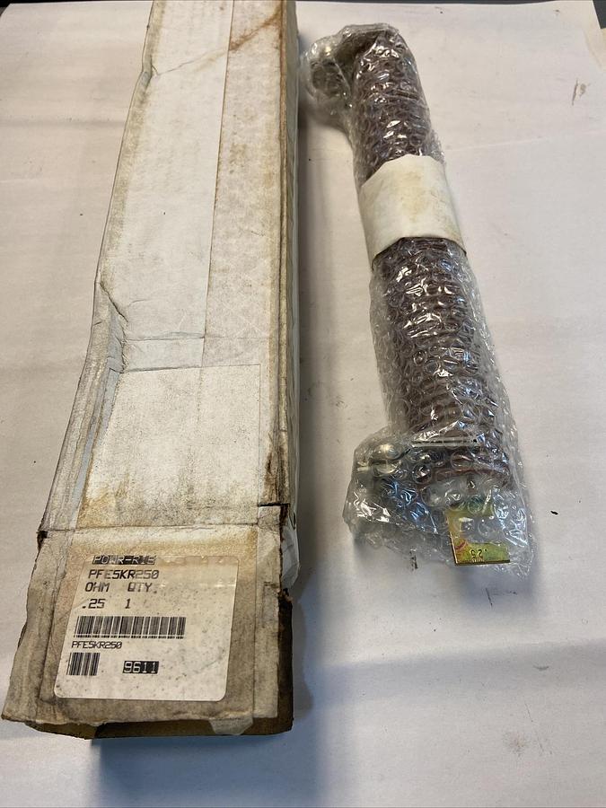 Ohmite,PFE5KR250,Wirewound Power Resistor .25 Ohms NOS