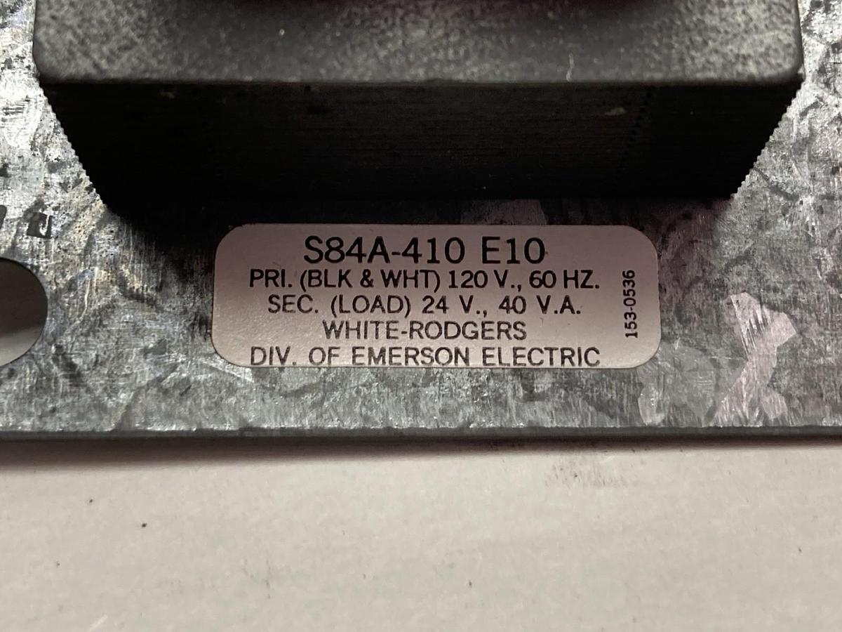 White-Rodgers,S84A-410 E10,Transformers 120V 60Hz
