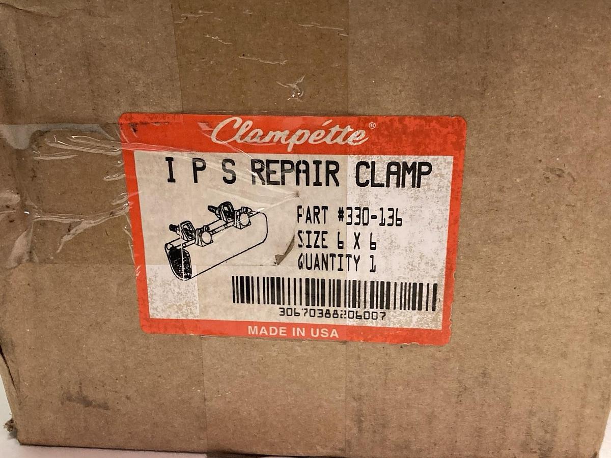 Clampette,330-136,IPS Repair Clamp 6x6 Inch