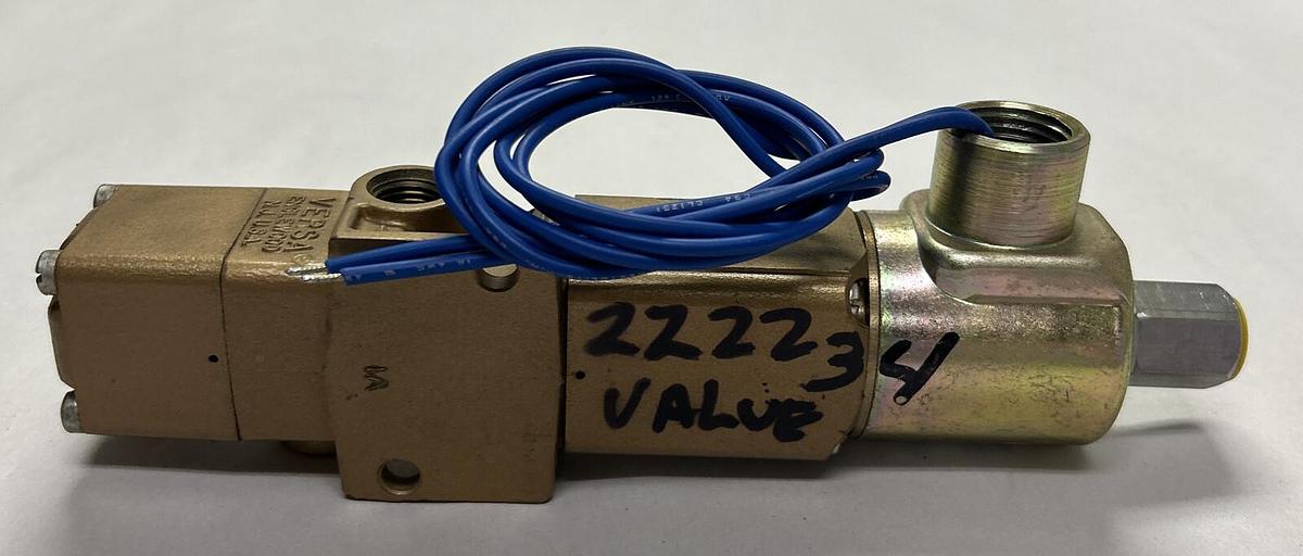 VERSA,TGS-3322-H-S-3TC-210,VALVE 120V NOS