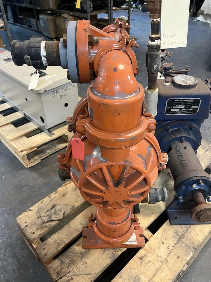 Used Wilden,2",Polypropylene AODD Diaphragm Pump