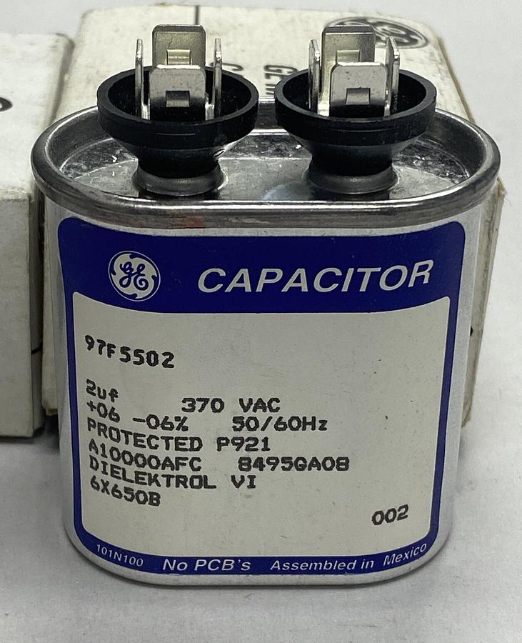 GE,6X650B,Capacitor Lot Of 2 NOS