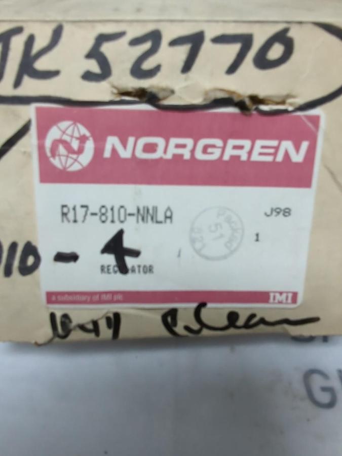 NORGREN,R17-810-NNLA,1 INCH PTF REGULATOR NOS