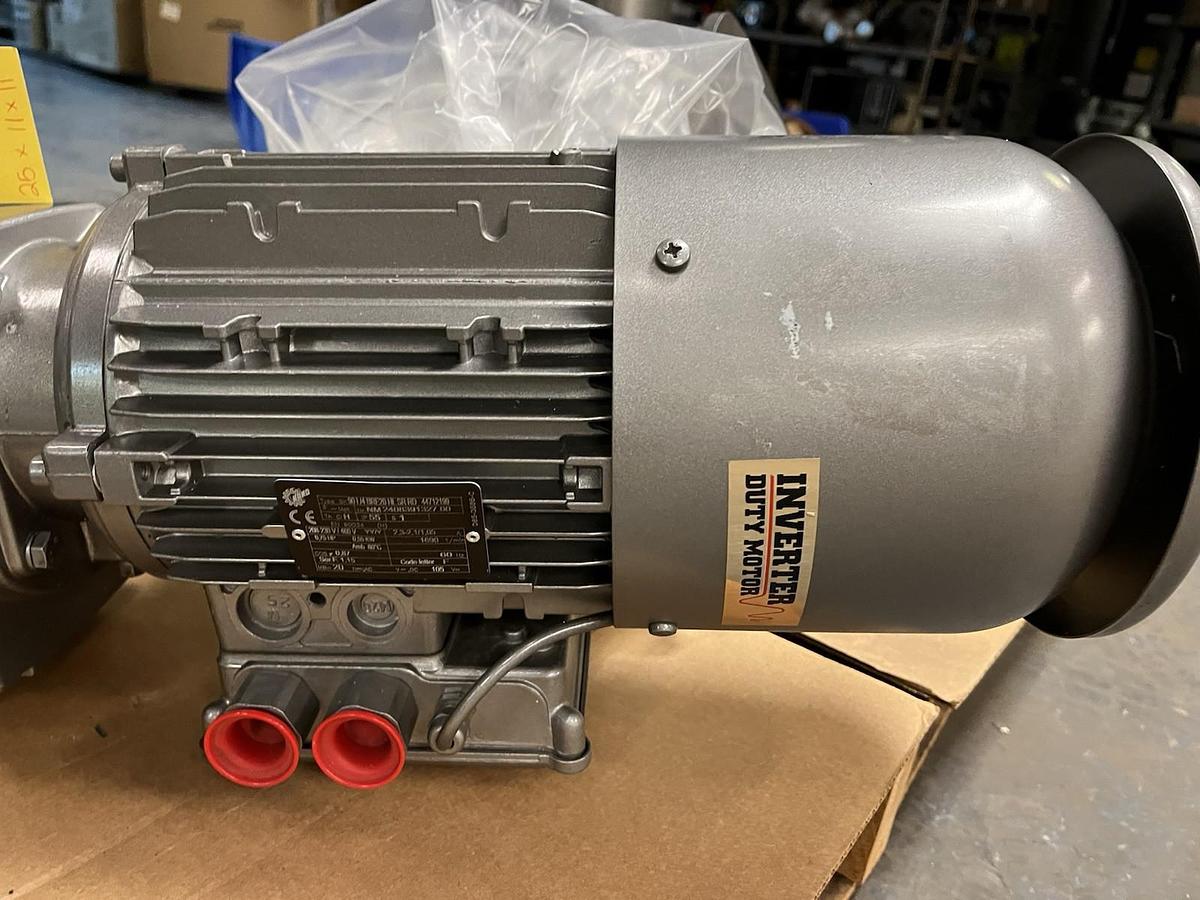 NORD,SK90161LXZ-90-L/4-CUS-BRE20-HL-SR-RD,GEARMOTOR GEAR REDUCER RATIO 142.41 3/