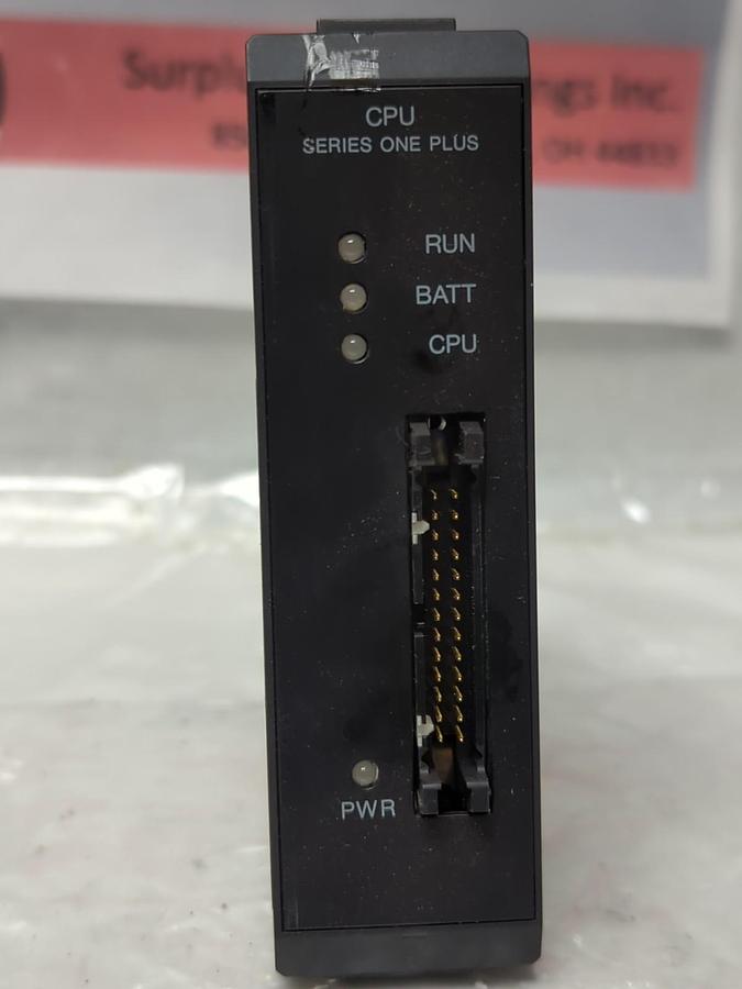 Used GE FANUC,IC610CPU10SB,CPU W/1K RAM MODULE PRE-OWNED